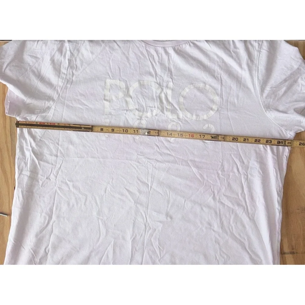 Polo Ralph Lauren XXL 2XL Faded Tie-Dye T-Shirt Polo 1992 Custom Slim Fit Purple